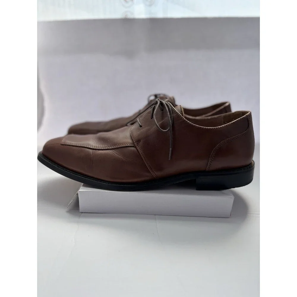FLORSHEIM Brown Leather Oxford Men’s Dress Lace Up Shoes - Size 13 D
